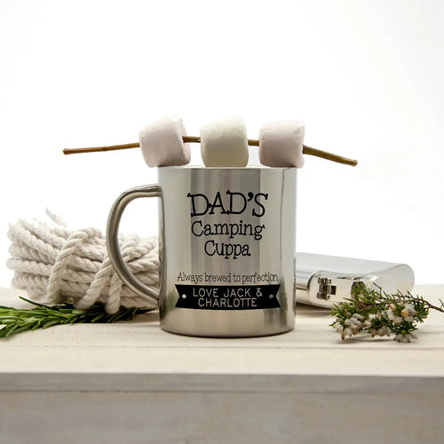 Dad's Personalised Brewed To Perfection Outdoor Mug Spesh Gifts