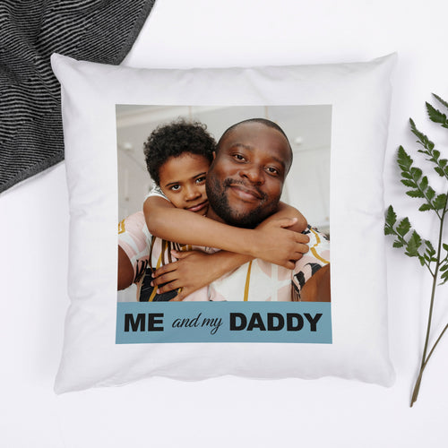 Dad's Personalised Photo Cushion Cover Spesh Gifts