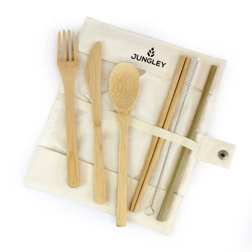 Bamboo Cutlery Set Spesh Gifts
