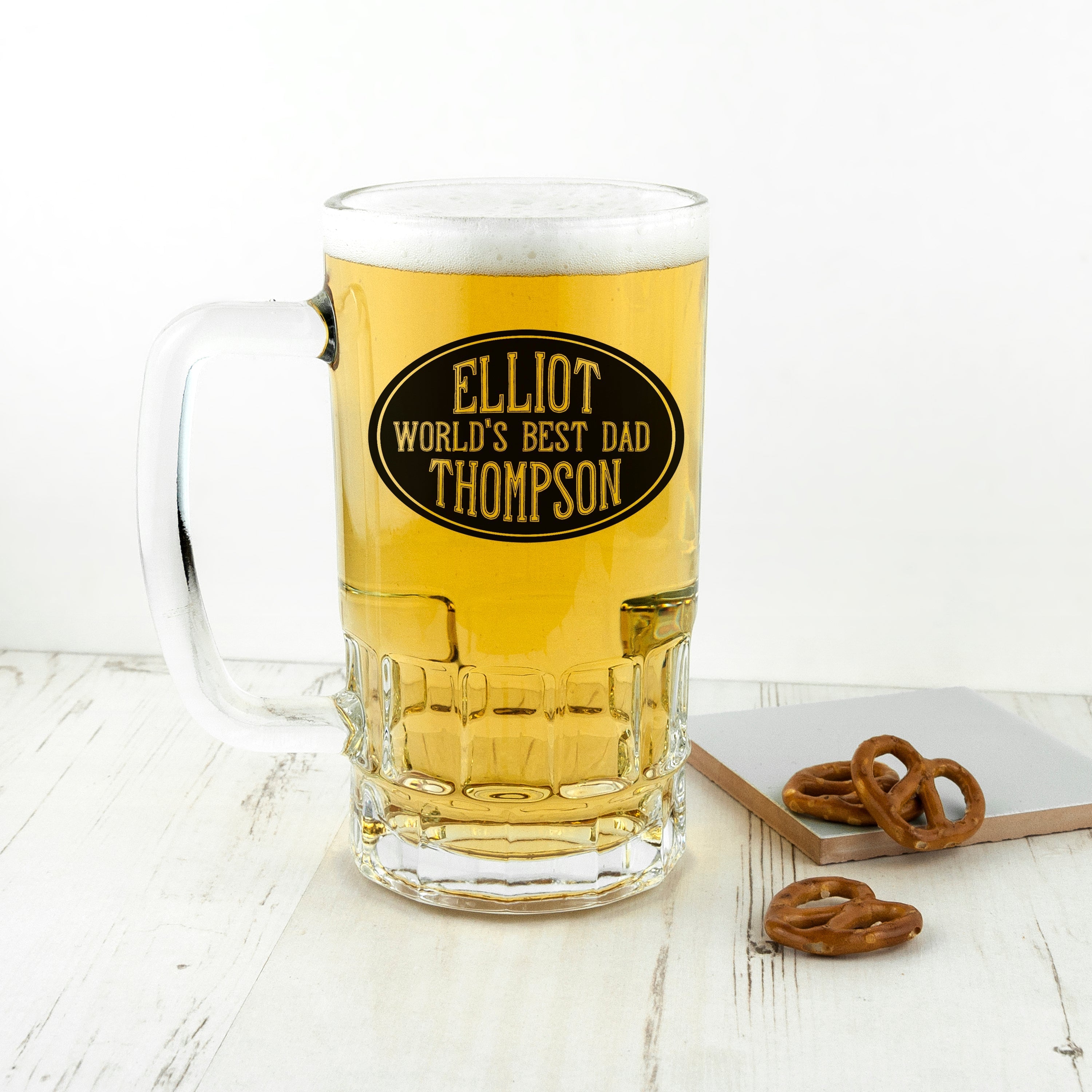 Personalised World's Best Dad Tankard