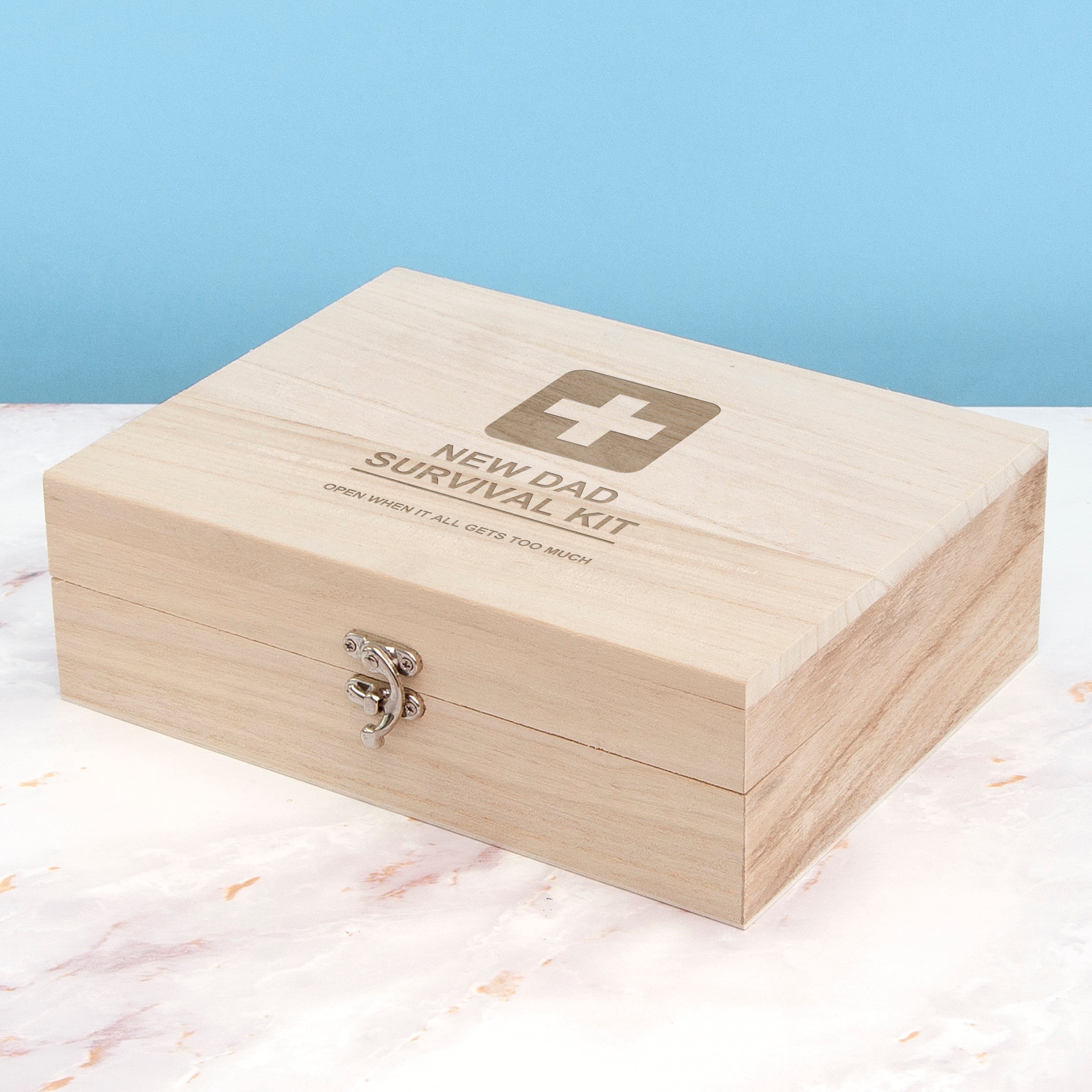 Personalised Fill Your Own Emergency New Dad Box