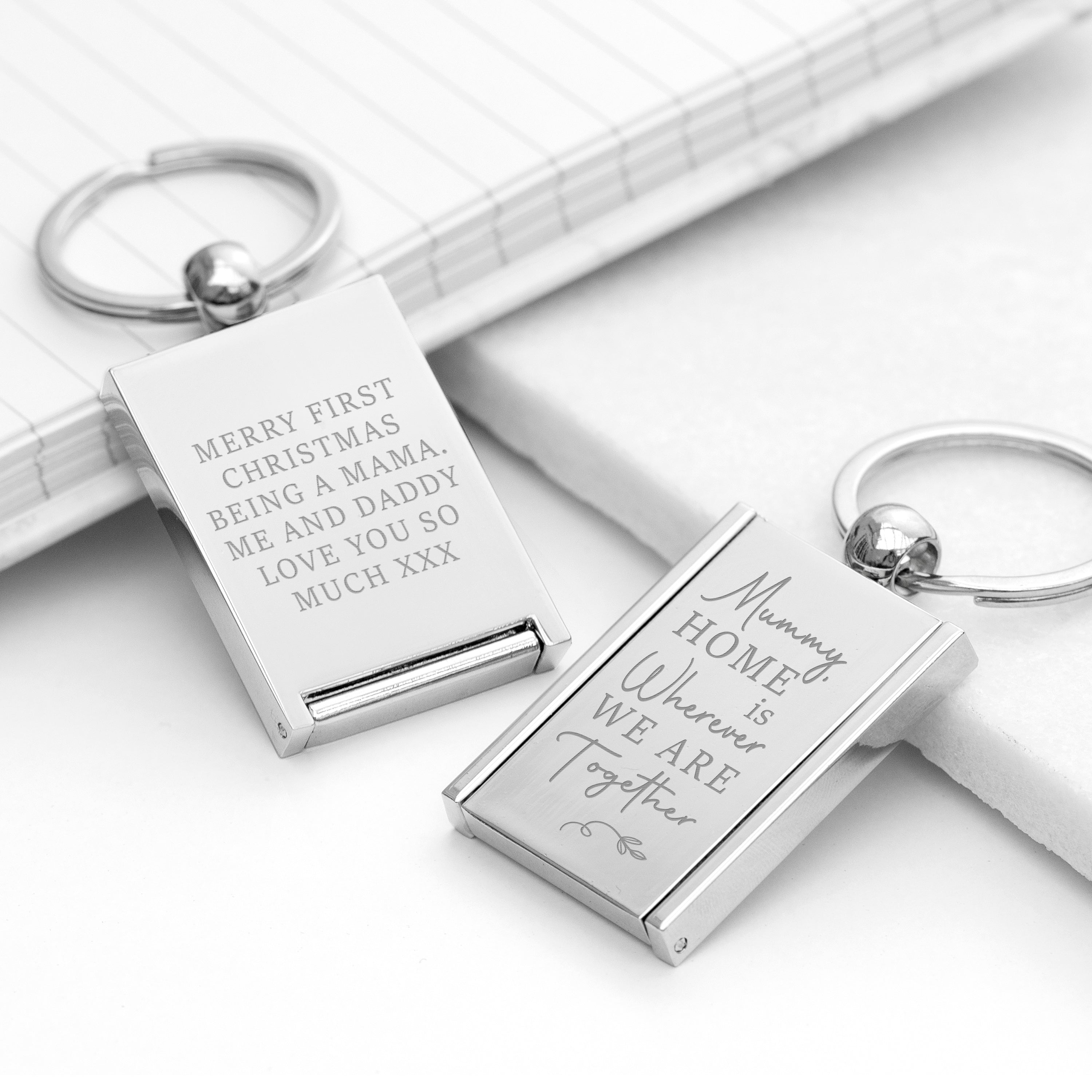 Personalise Home Is Wherever You Are Keyring