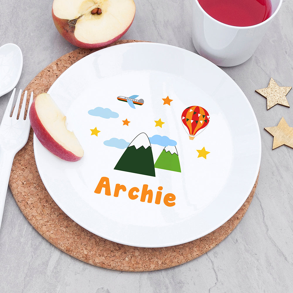 Personalised Children's Adventure Plate