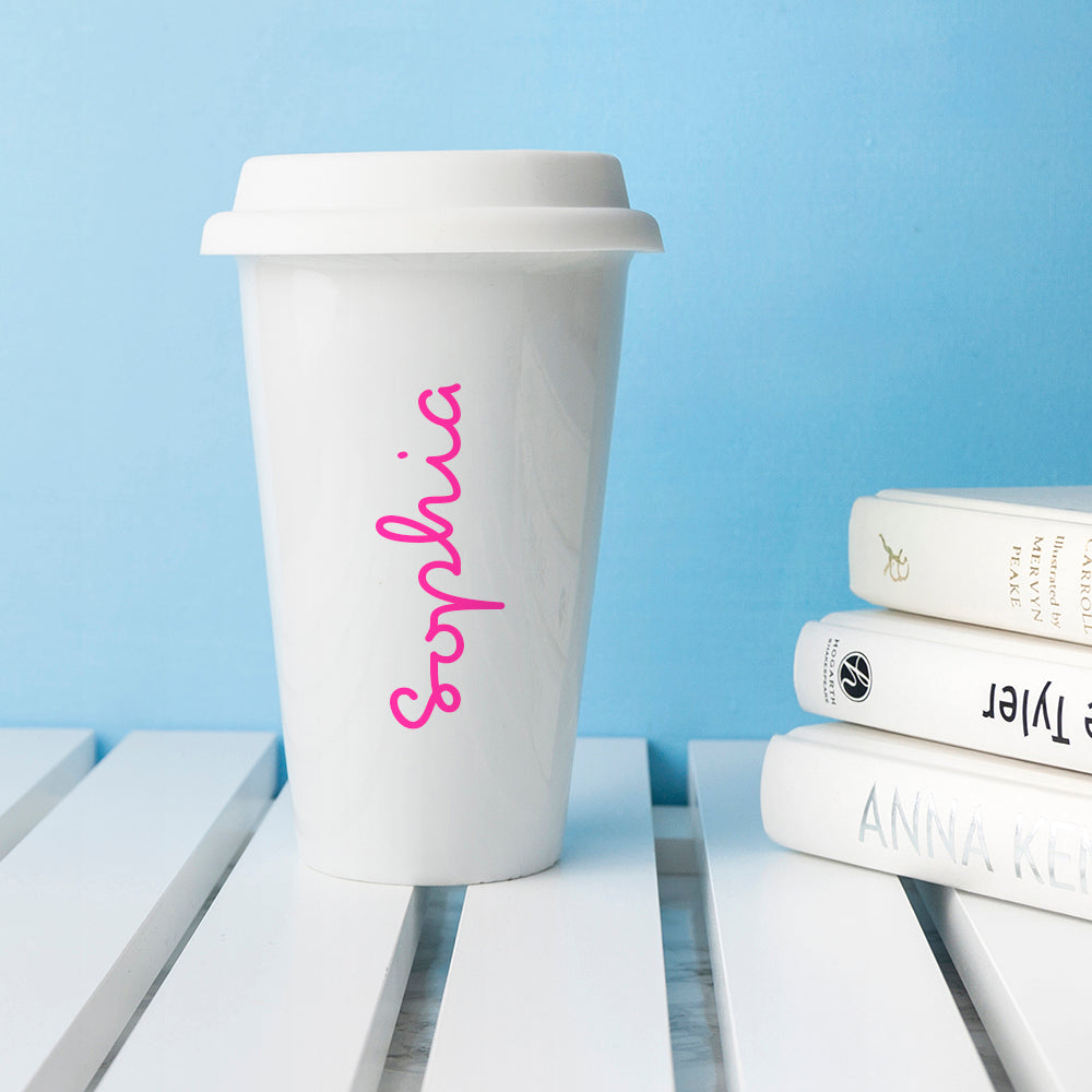 Personalised Summer Style Travel Mug