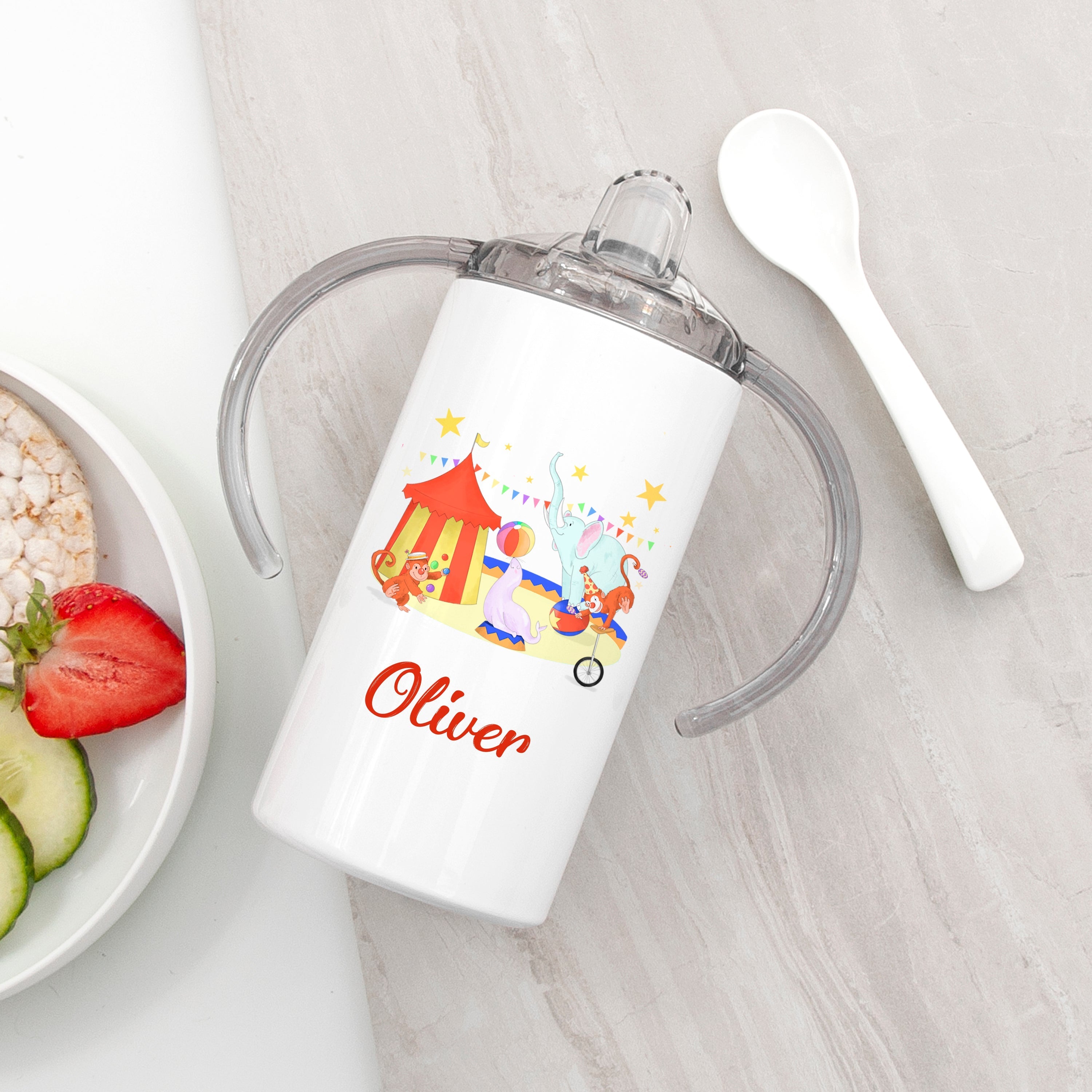 Personalised Kids Circus Sippy Cup