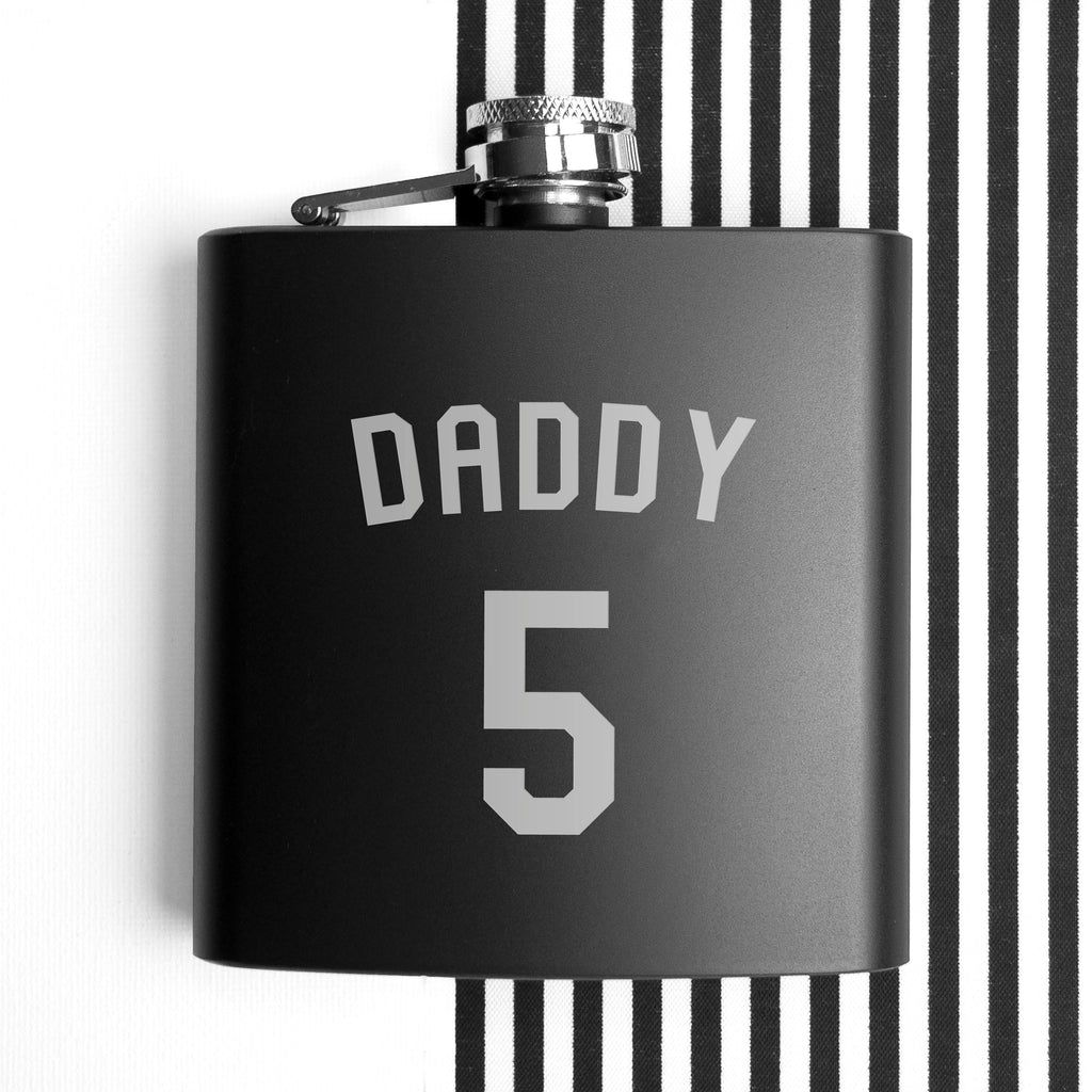 Personalised Football Shirt Hip Flask