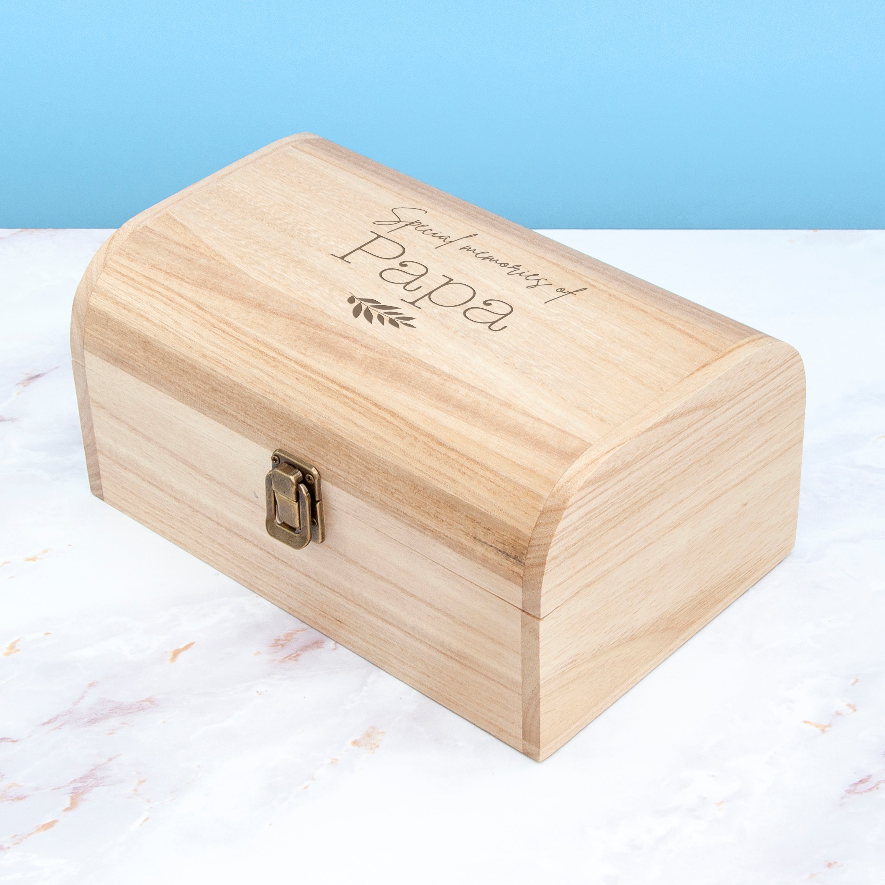 Personalised In Loving Memory Keepsake Chest