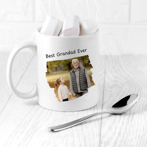 Personalised Best Grandad Photo Mug Spesh Gifts