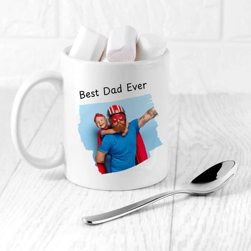 Personalised Best Dad Photo Mug Spesh Gifts