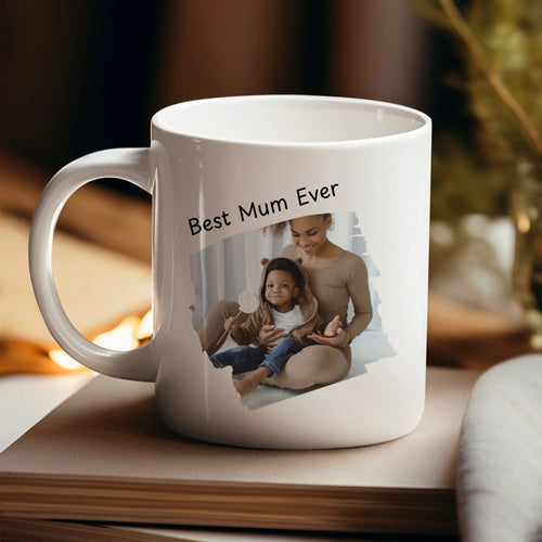 Personalised Best Mum Photo Mug Spesh Gifts