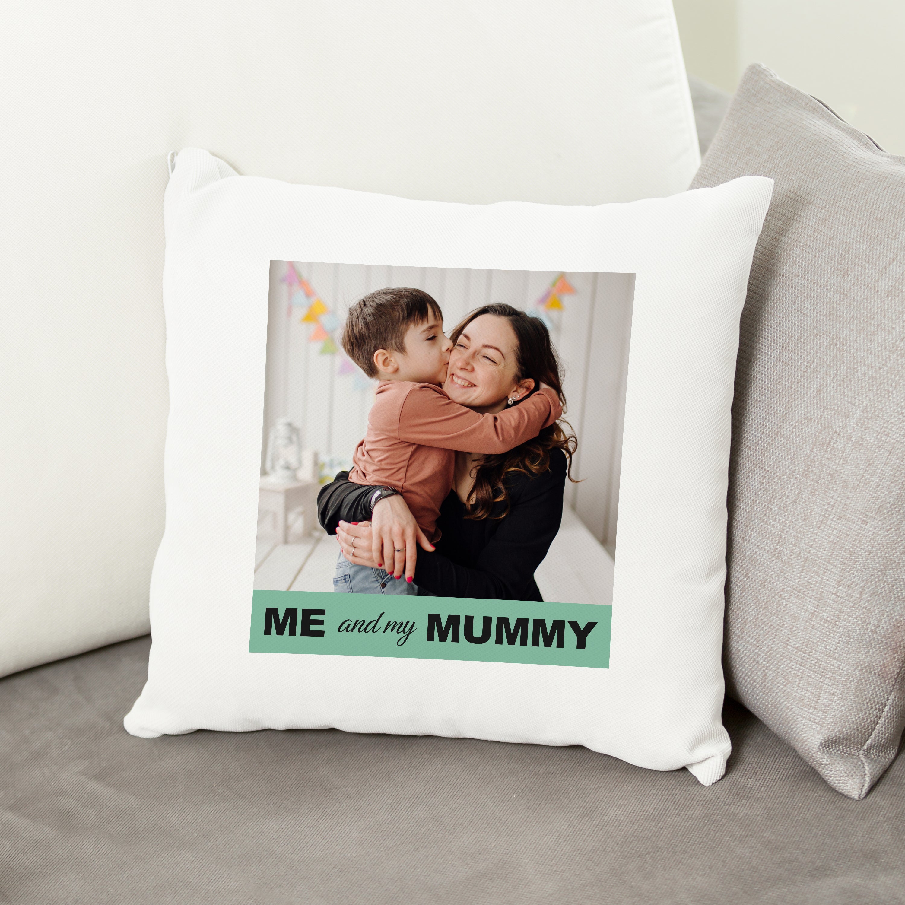 Mum€™s Personalised Photo Cushion Cover