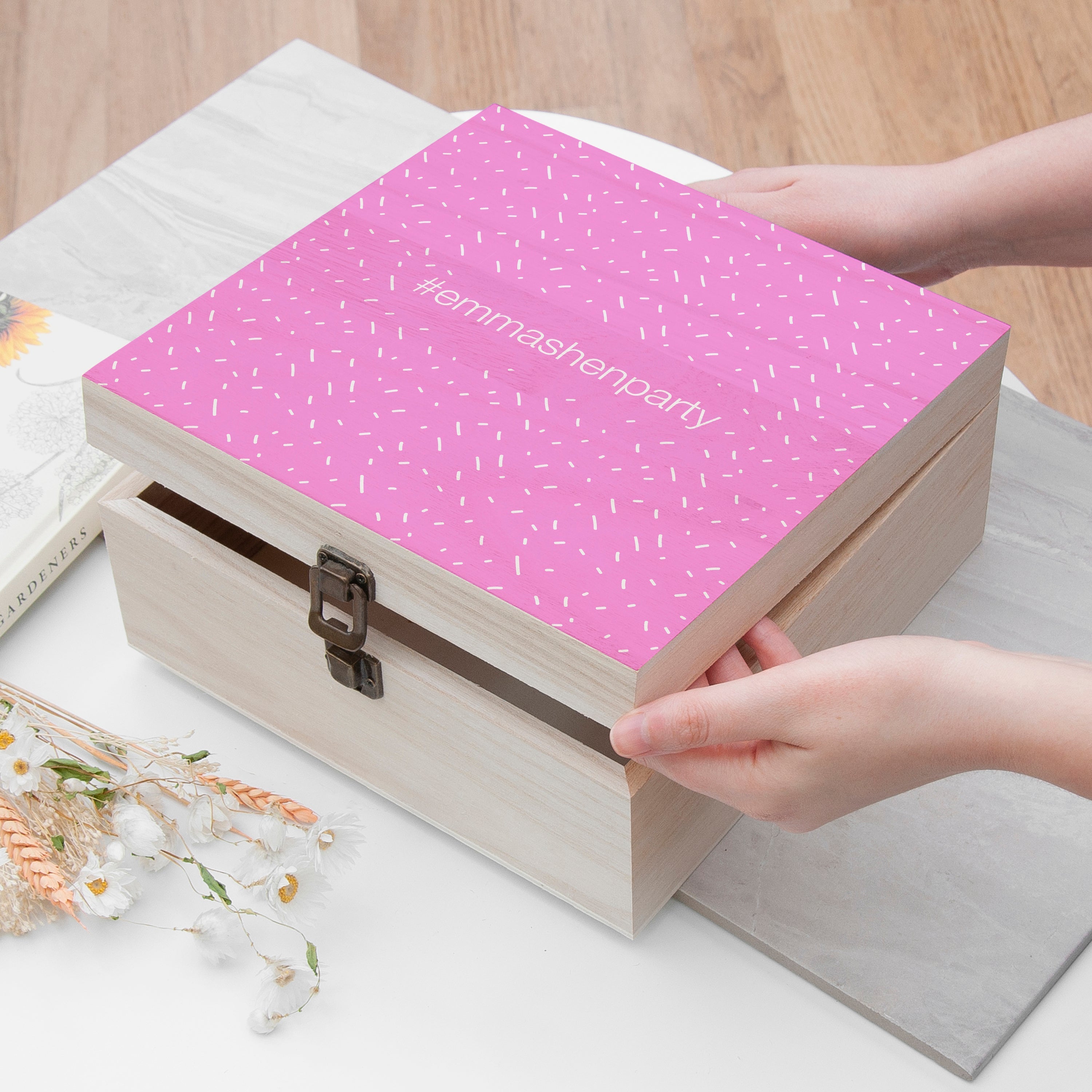 Personalised Ultimate Girly Pink Box