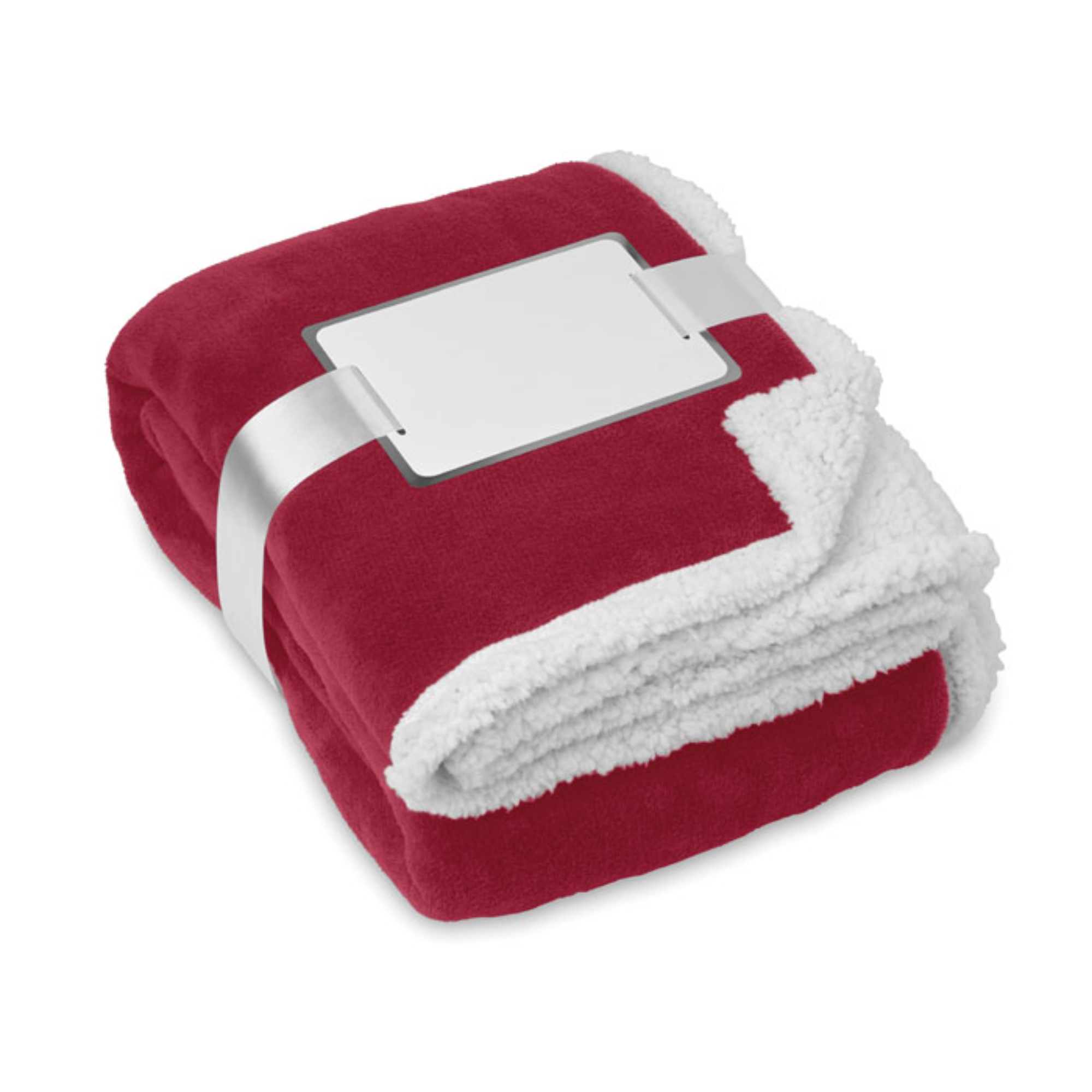 Personalised Sherpa Lined Fleece Blanket