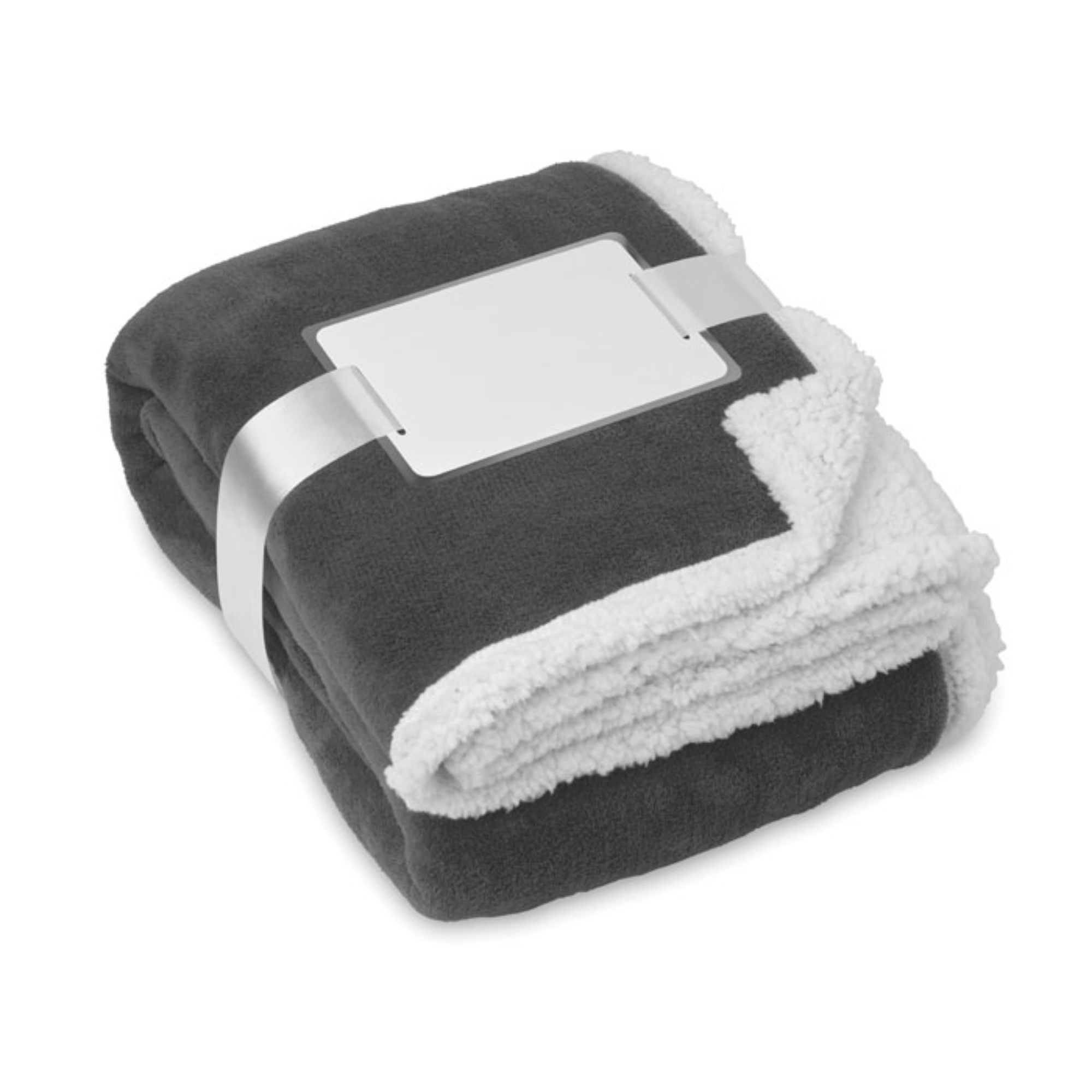 Personalised Sherpa Lined Fleece Blanket