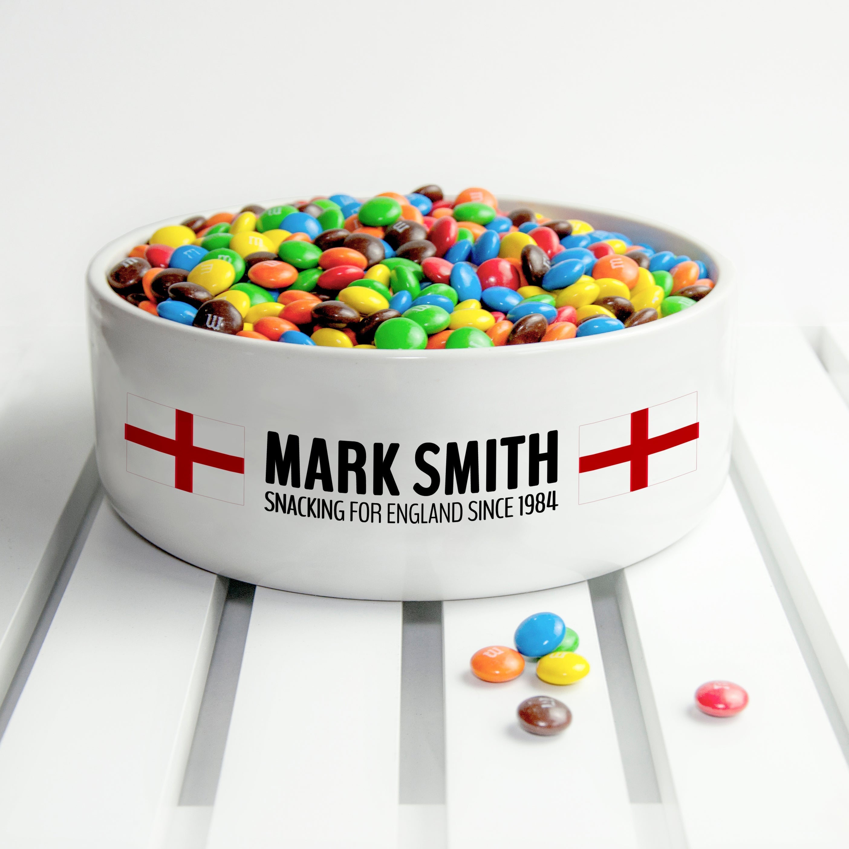 Personalised Snacking for England Bowl