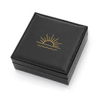 Luxury Black Square Sunset Jewellery Box