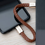 Personalised Men's USB-C to USB-A Charger Bracelet