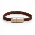 Personalised Men's USB-C to USB-A Charger Bracelet