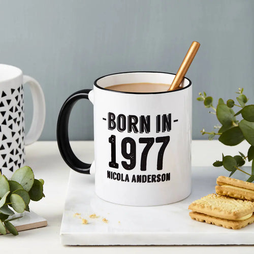 Personalised Birth Year Mug Spesh Gifts
