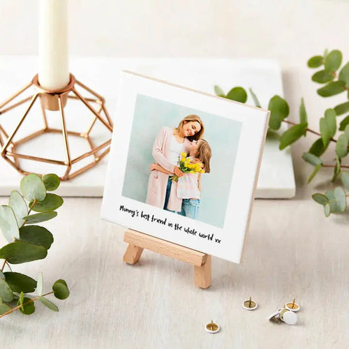 Personalised Ceramic Photo and Mini Easel Spesh Gifts