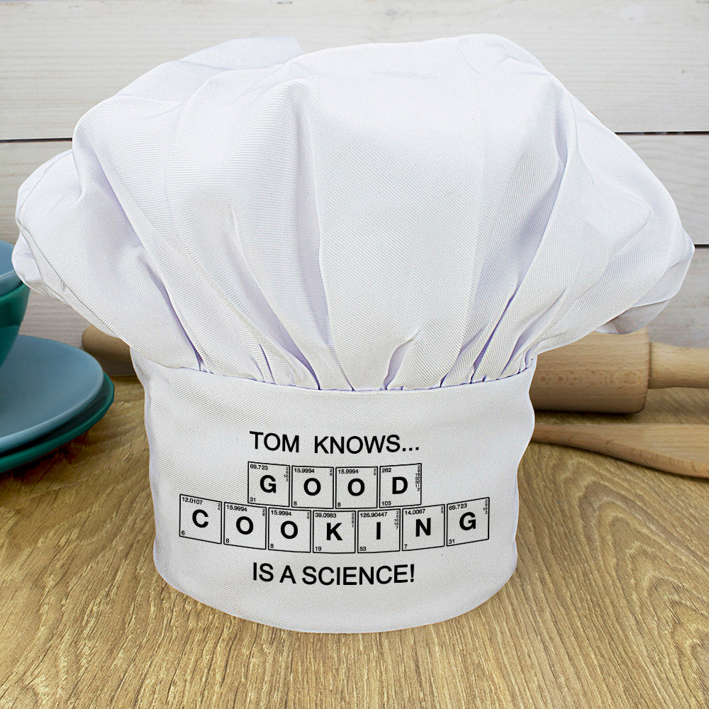 Personalised Cooking Is Science Chef Hat