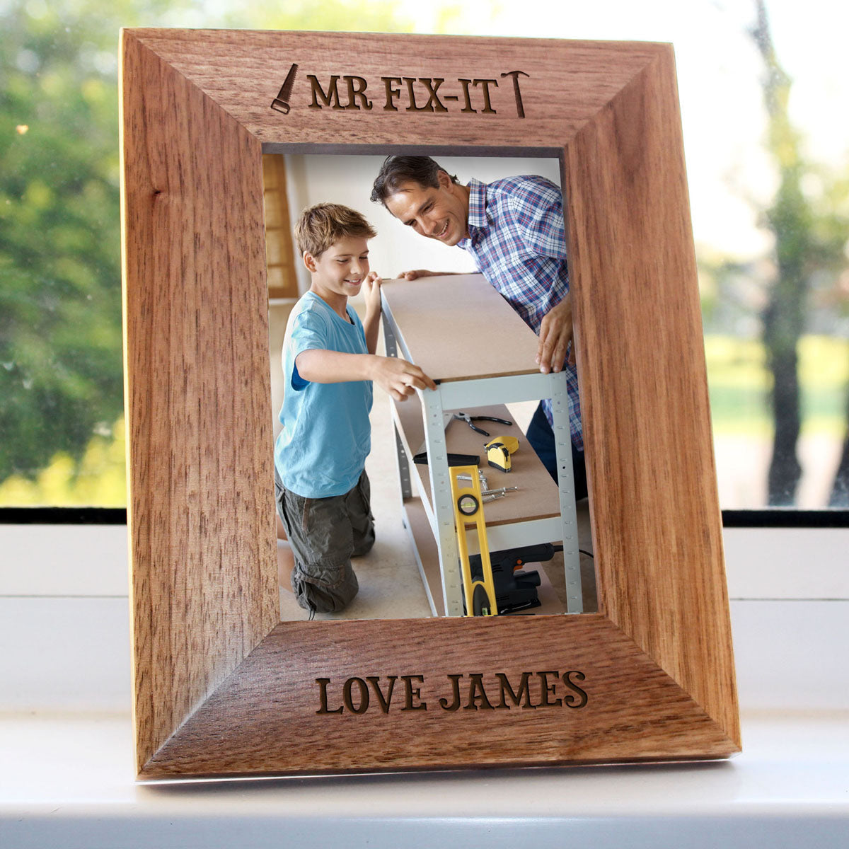 Personalised Mr Fix It Photo Frame