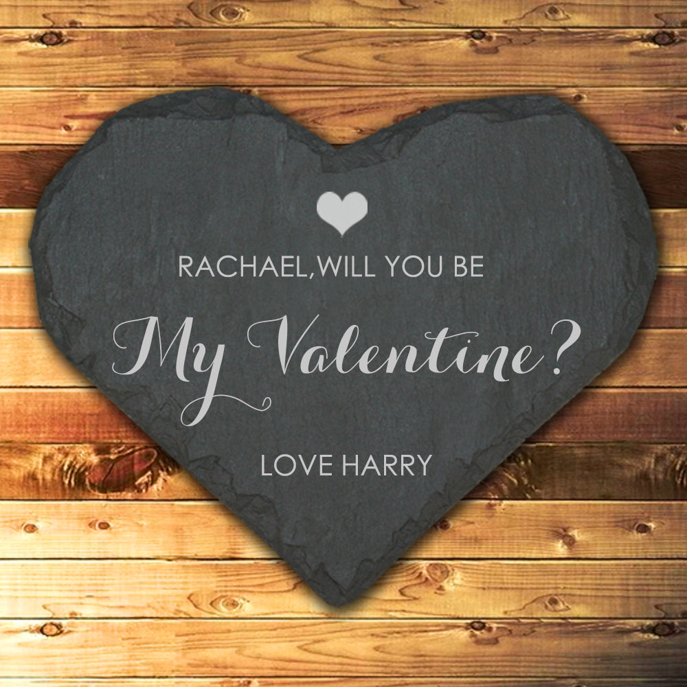 Personalised Valentine's Heart Keepsake