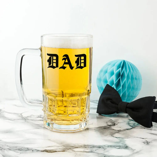 Monogrammed Medieval Style Beer Glass Tankard Spesh Gifts