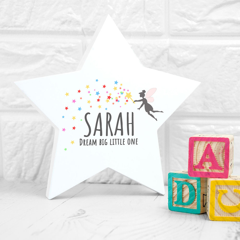 Personalised Fairy Star Keepsake