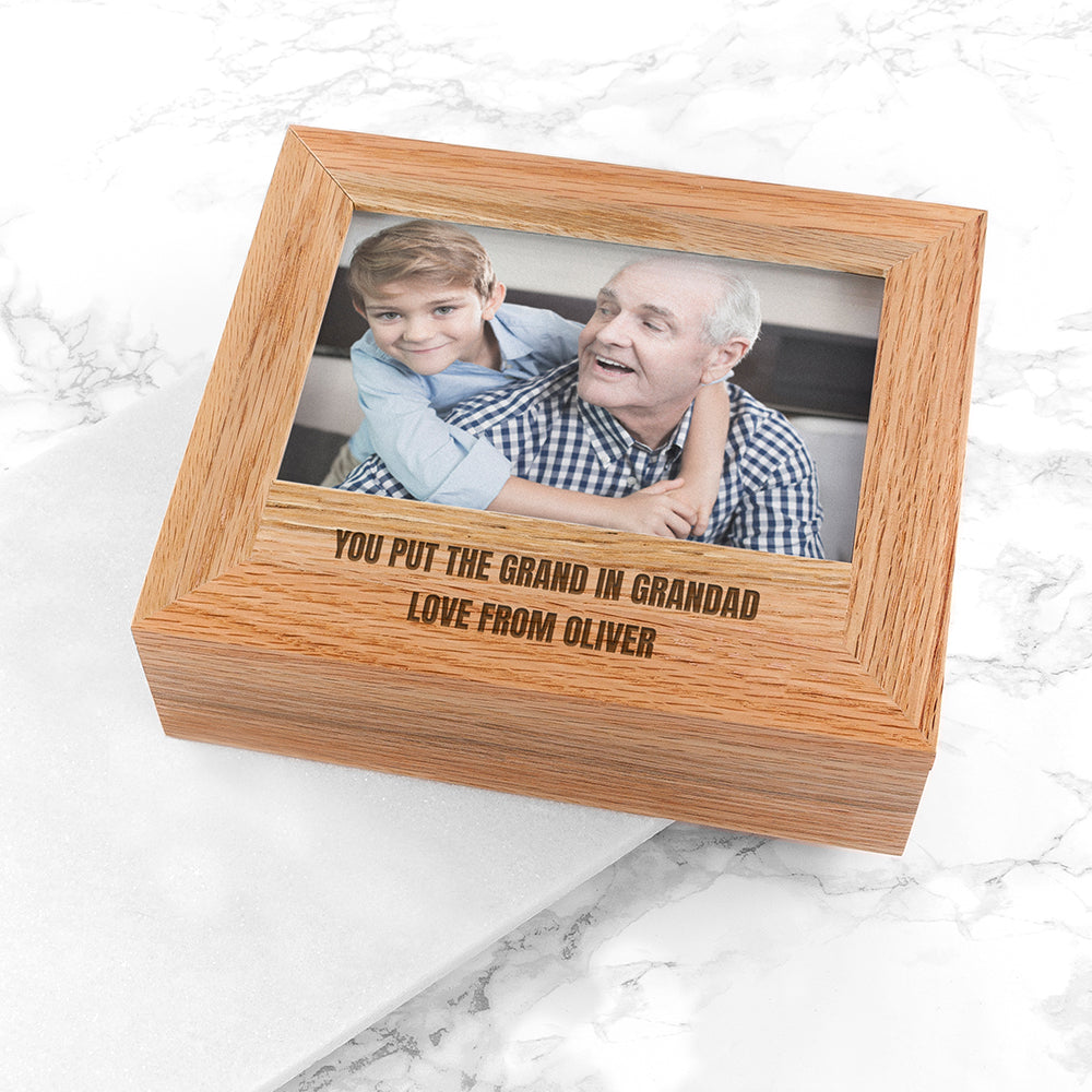 Personalised Photo Keepsake Box