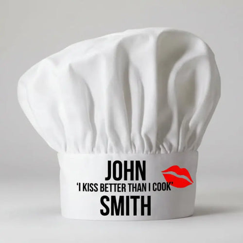 Personalised Chef's Kiss Hat Spesh Gifts