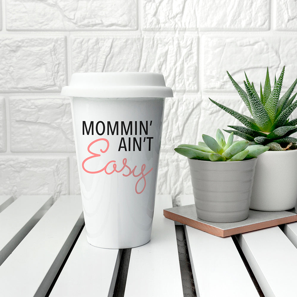 Personalised It Ain't Easy Travel Mug