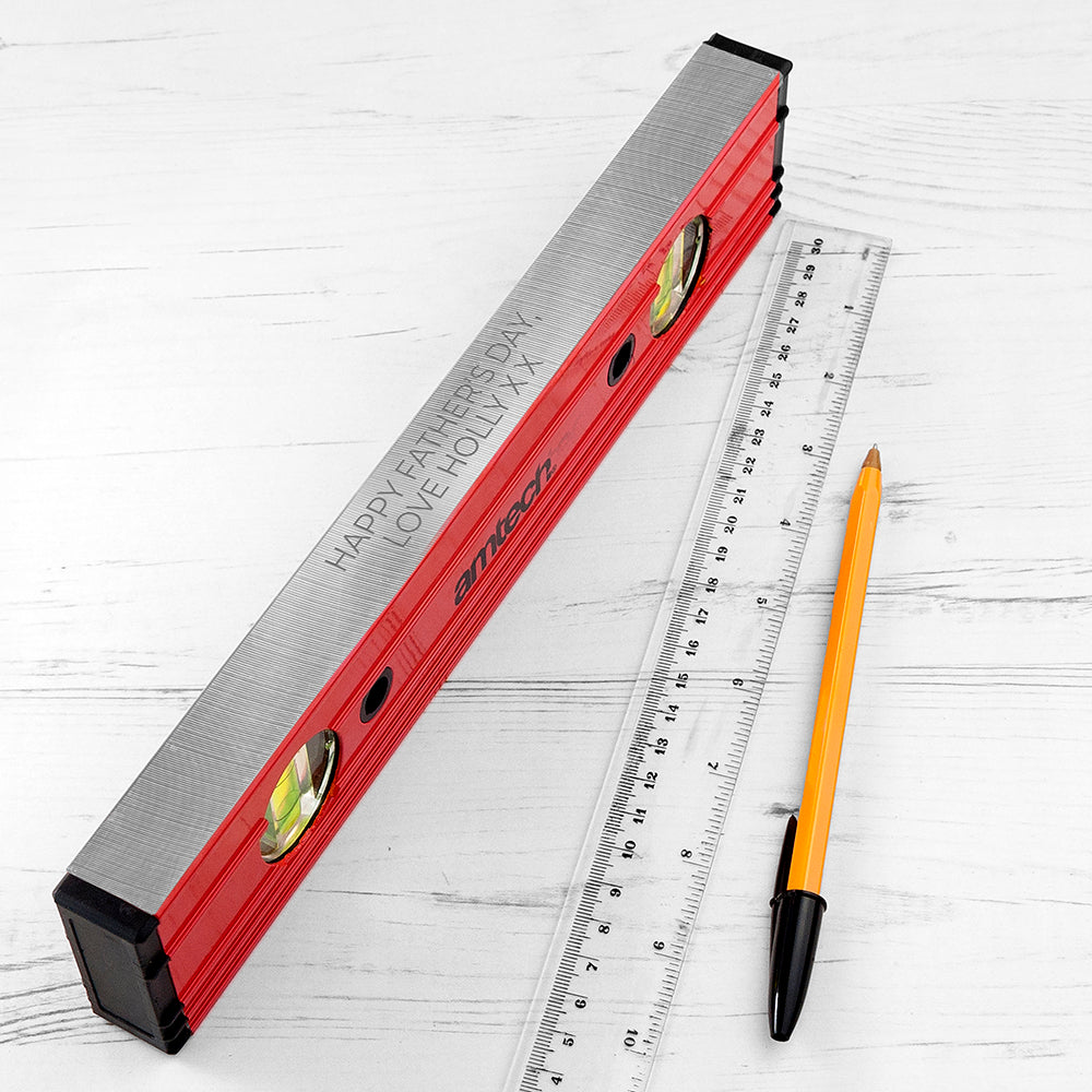 Personalised Heavy Duty Spirit Level