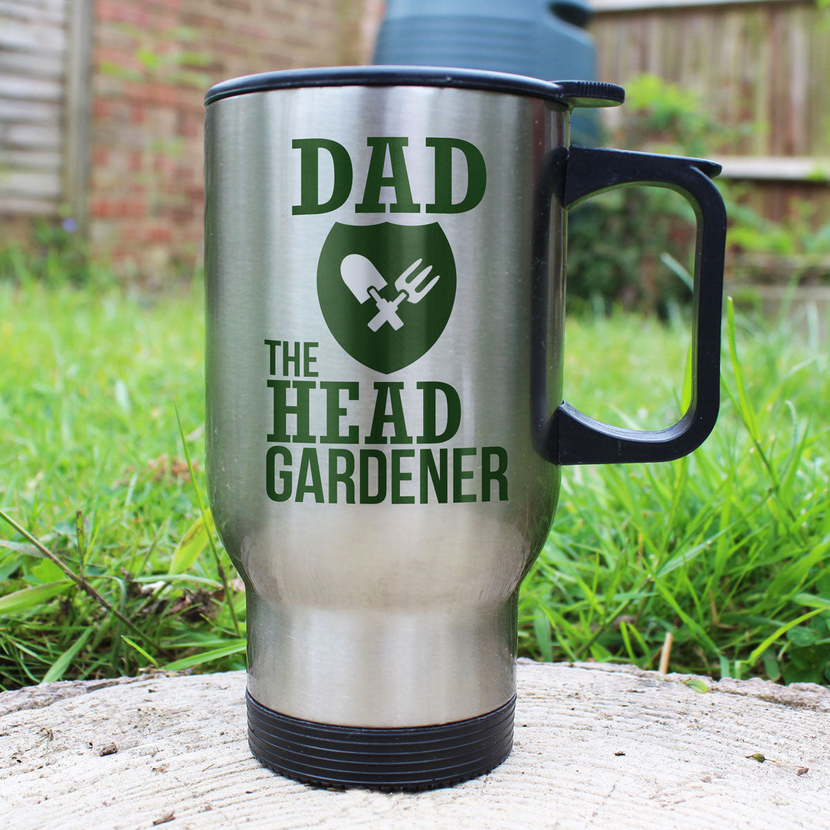 Personalised Head Gardener's Travel Mug